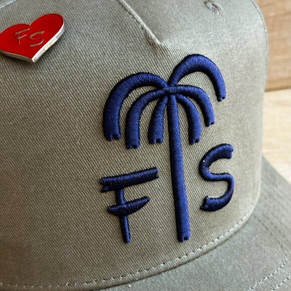 FRED SEGAL MITCHELL & NESS PRO PINCH SNAPBACK HAT Green Adjustable Fit NEW - Picture 2 of 6